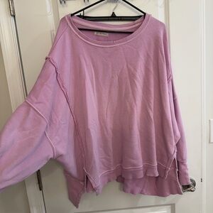 Women's Pink/purple  Oversized we the free